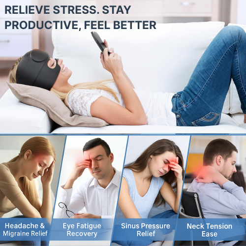 3-in-1 Migraine Relief Cap by Soothora®